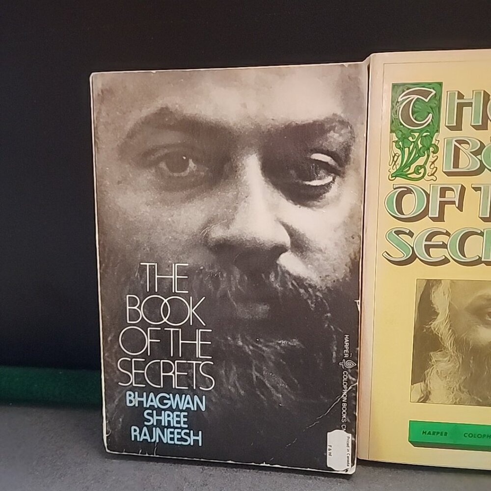 The Book Of Secrets 1 & 2 Bhagwan Rajneesh First Harper Colophon Edition 1977/79 - Picture 2 of 13